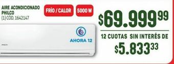 Makro Aire acondicionado philco oferta