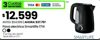 Smartlife pava electrica 1714