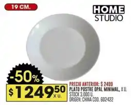 Coto Home Studio plato postre opal minimal oferta