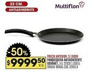 Coto Multiflon panquequera antiadherente gourmet oferta