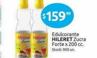 Cordiez Edulcorante Hileret Zucra Forte oferta