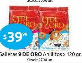 Cordiez Galletas 9 De Oro Anillitos oferta
