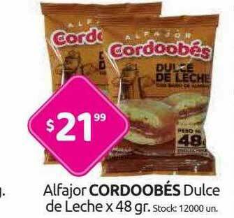 Cordiez Alfajor Cordoobés Dulce De Leche oferta