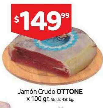 Cordiez Jamón Crudo Ottone oferta