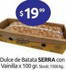 Cordiez Dulce De Batata Serra Con Vainilla oferta