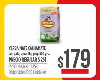 Supermercados Vea Yerba Mate Cachamate oferta