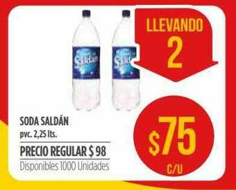 Supermercados Vea Soda Saldán oferta