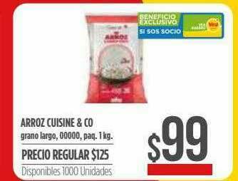 Supermercados Vea Arroz Cuisine & Co oferta