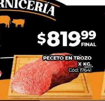 Diarco Peceto En Trozo x kg oferta