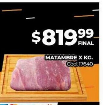 Diarco Matambre x kg oferta