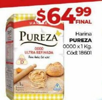 Diarco Pureza Harina 0000 x 1 kg oferta