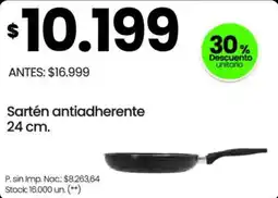 Changomas Sartén antiadherente 24 cm oferta