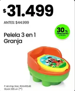 Changomas Pelela 3 en 1 Granja oferta