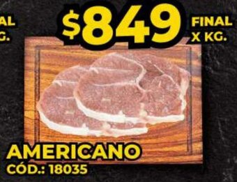 Diarco Americano x kg. oferta