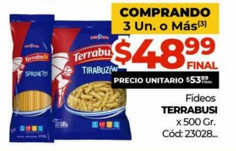 Diarco Fideos Terrabusi x 500 gr oferta