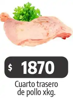 Autoservicio Capo Cuarto trasero de pollo oferta