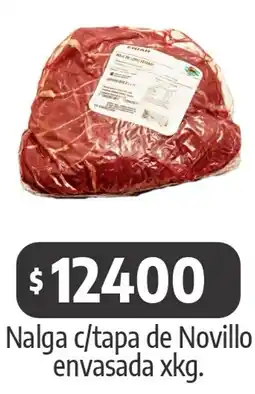 Autoservicio Capo Nalga c/tapa de novillo envasada oferta
