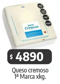 Autoservicio Capo Queso cremoso 1a marca oferta