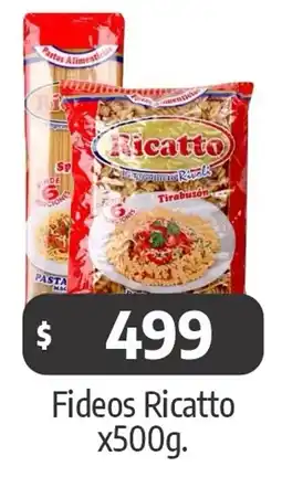Autoservicio Capo Ricatto fideos oferta