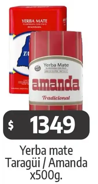 Autoservicio Capo Yerba mate taragüi/amanda oferta