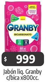 Autoservicio Capo Granby jabón liq. c/bica oferta