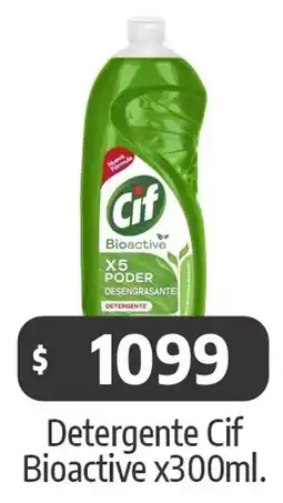 Autoservicio Capo Cif detergente bioactive oferta