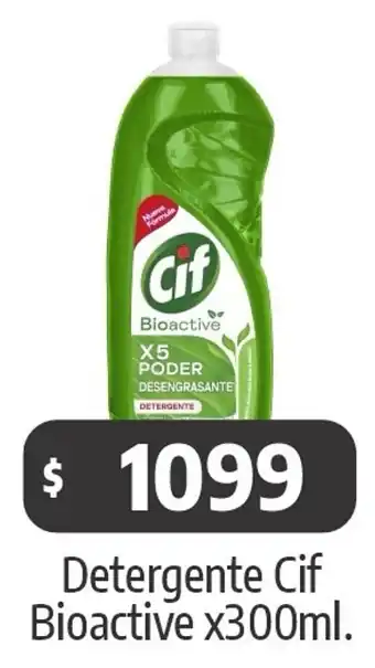 Autoservicio Capo Cif detergente bioactive oferta