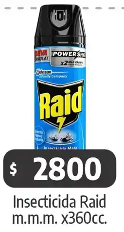 Autoservicio Capo Raid insecticida m.m.m. oferta