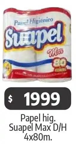 Autoservicio Capo Suapel max papel hig. d/h oferta