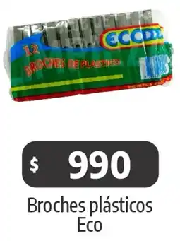 Autoservicio Capo Eco broches plásticos oferta