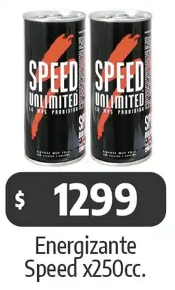 Autoservicio Capo Speed energizante oferta