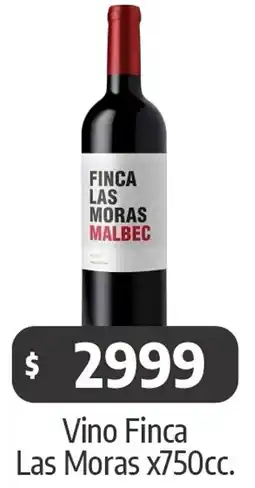 Autoservicio Capo Las moras vino finca oferta