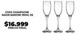 Supermayorista Vital Copa champagne nadir barone oferta