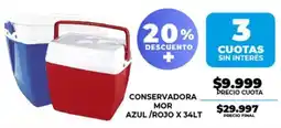 Supermayorista Vital Conservadora mor azul /rojo oferta