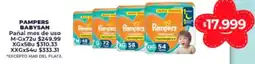 Supermayorista Vital Pampers babysan pañal mes de uso oferta