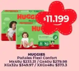 Supermayorista Vital Hugge pañales flexi confort oferta