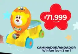 Supermayorista Vital Caminador/andador winfun leon 3 en l oferta