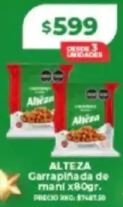 Supermayorista Vital Alteza garrapina da de maní oferta