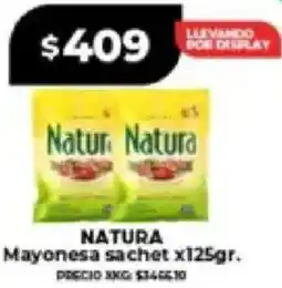 Supermayorista Vital Natura mayonesa sachet oferta