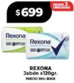 Supermayorista Vital Rexona jabón oferta