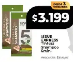 Supermayorista Vital Issue express tintura shampoo 5min oferta