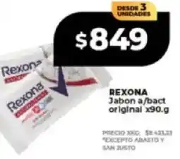 Supermayorista Vital Rexona jabon a/bact original oferta