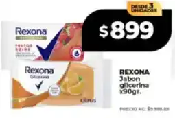 Supermayorista Vital Rexona jabon glicerina oferta