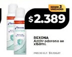 Supermayorista Vital Rexona antitr odorono ae oferta