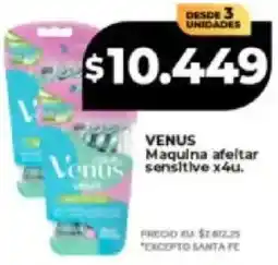 Supermayorista Vital Venus maquina afeitar sensitive oferta