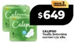 Supermayorista Vital Calipso toalla femenina normal c/a oferta