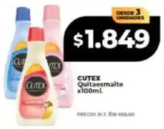 Supermayorista Vital Cutex quitaesmalte oferta