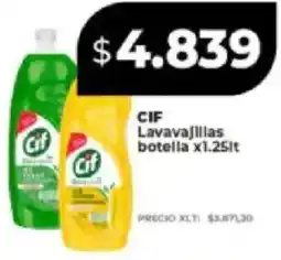 Supermayorista Vital Cif lavavajillas botella oferta