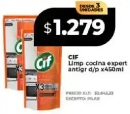 Supermayorista Vital Cif limp cocina expert antigr d/p oferta