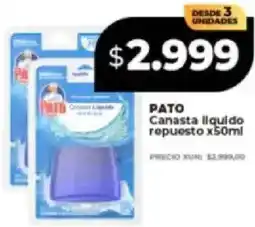 Supermayorista Vital Pato canasta liquido repuesto oferta